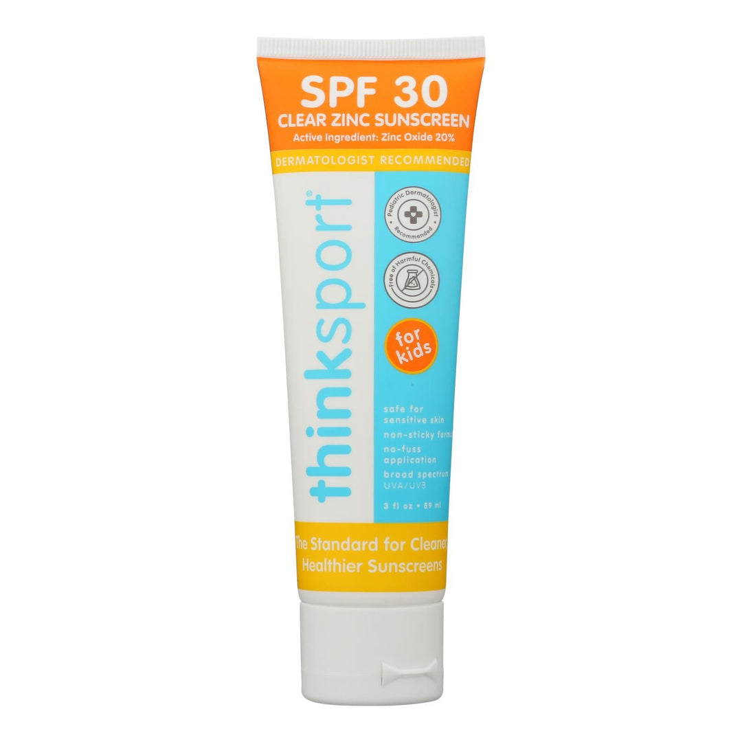 Thinksport - Snscrn Kids Clr Znc Spf30 - 1 Each - 3 Fz - Maras Green